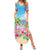 Hawaii Christmas Summer Maxi Dress Deck The Palms Holiday Flamingos LT05 - Wonder Print Shop