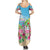 Hawaii Christmas Summer Maxi Dress Deck The Palms Holiday Flamingos LT05 - Wonder Print Shop