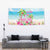 Hawaii Christmas Tapestry Deck The Palms Holiday Flamingos LT05 - Wonder Print Shop