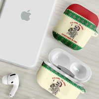 Funny Skeleton Christmas AirPods Case It's Fine I'm Fine Everything Is Fine - Wonder Print Shop