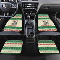 Funny Skeleton Christmas Car Mats It's Fine I'm Fine Everything Is Fine - Wonder Print Shop