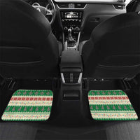 Funny Skeleton Christmas Car Mats It's Fine I'm Fine Everything Is Fine - Wonder Print Shop