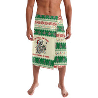 Funny Skeleton Christmas Lavalava It's Fine I'm Fine Everything Is Fine - Wonder Print Shop