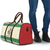 Funny Skeleton Christmas Travel Bag It's Fine I'm Fine Everything Is Fine - Wonder Print Shop