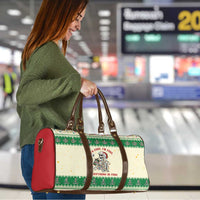 Funny Skeleton Christmas Travel Bag It's Fine I'm Fine Everything Is Fine - Wonder Print Shop