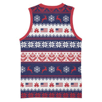 Freedom Charlie Kirk Tribute Christmas Basketball Jersey American Flag - Wonder Print Shop