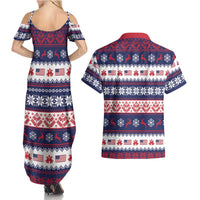 Freedom Charlie Kirk Tribute Christmas Couples Matching Summer Maxi Dress and Hawaiian Shirt American Flag - Wonder Print Shop