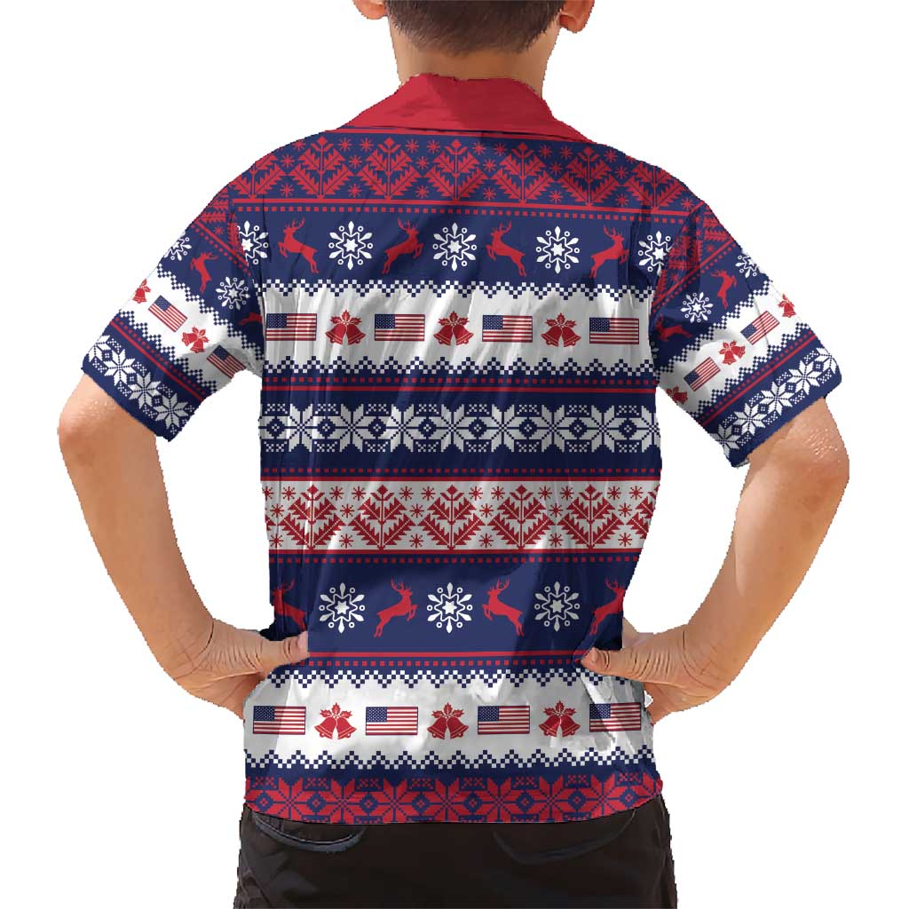 Freedom Charlie Kirk Tribute Christmas Hawaiian Shirt American Flag - Wonder Print Shop