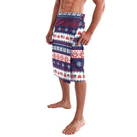 Freedom Charlie Kirk Tribute Christmas Lavalava American Flag - Wonder Print Shop