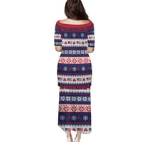 Freedom Charlie Kirk Tribute Christmas Puletasi American Flag - Wonder Print Shop