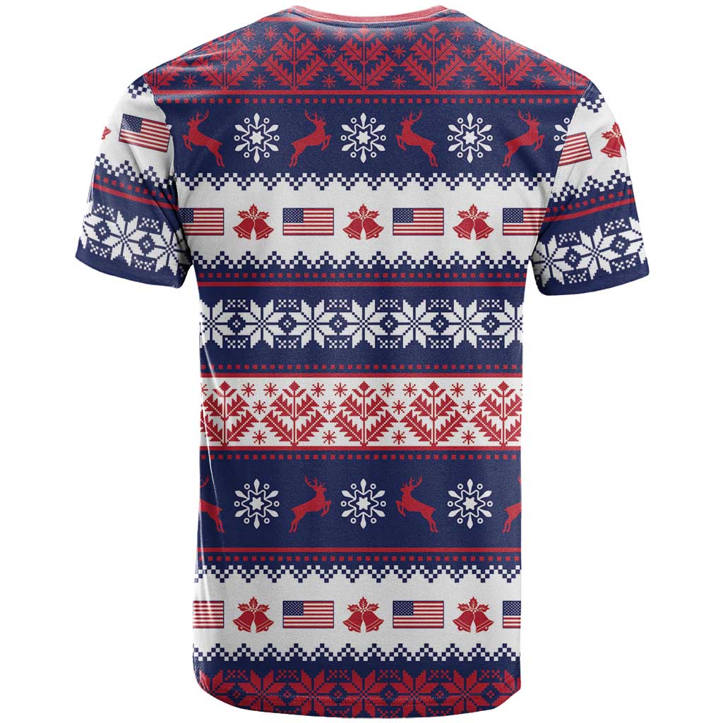 Freedom Charlie Kirk Tribute Christmas T Shirt American Flag - Wonder Print Shop