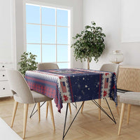 Freedom Charlie Kirk Tribute Christmas Tablecloth American Flag - Wonder Print Shop