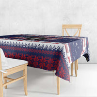 Freedom Charlie Kirk Tribute Christmas Tablecloth American Flag - Wonder Print Shop