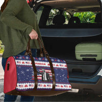 Freedom Charlie Kirk Tribute Christmas Travel Bag American Flag - Wonder Print Shop