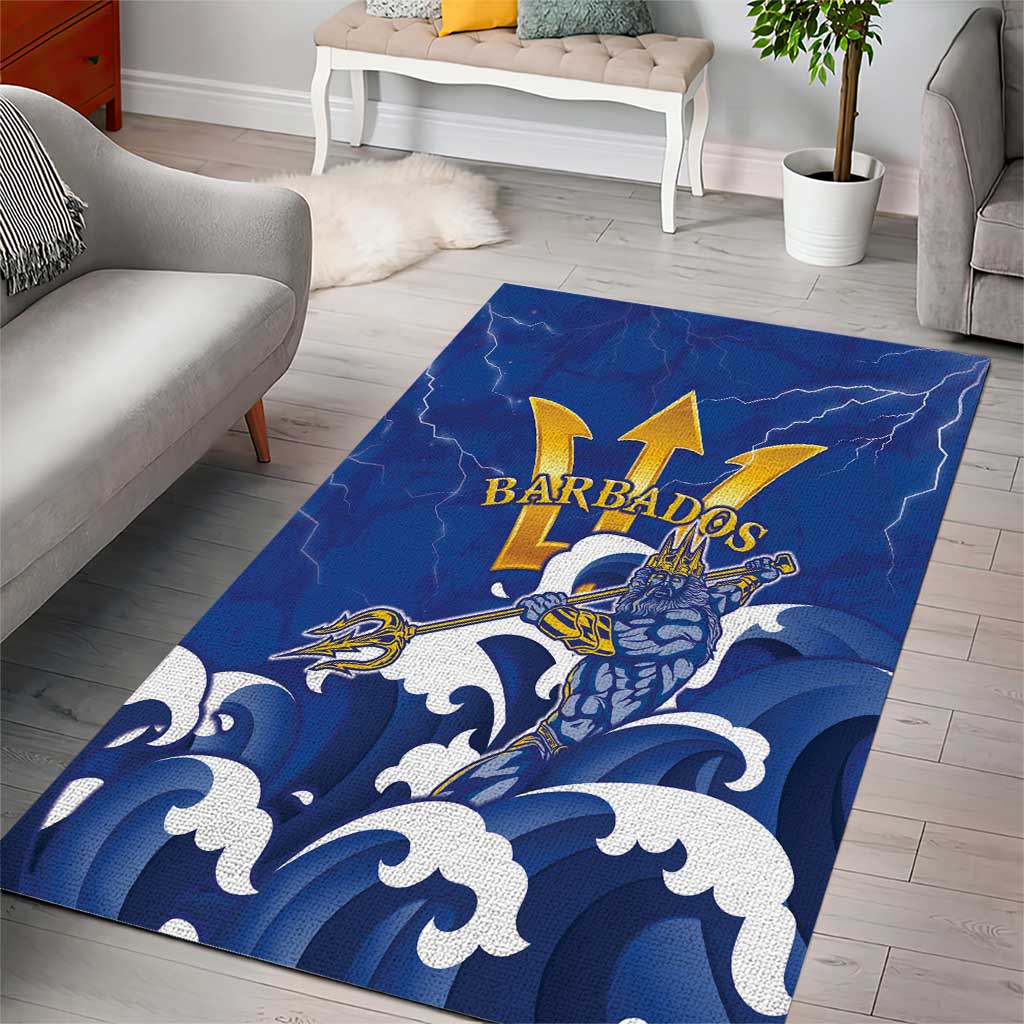 Barbados Area Rug Poseidon Trident