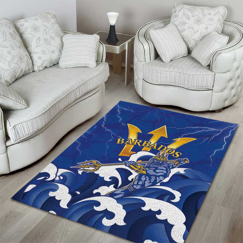 Barbados Area Rug Poseidon Trident