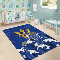 Barbados Area Rug Poseidon Trident