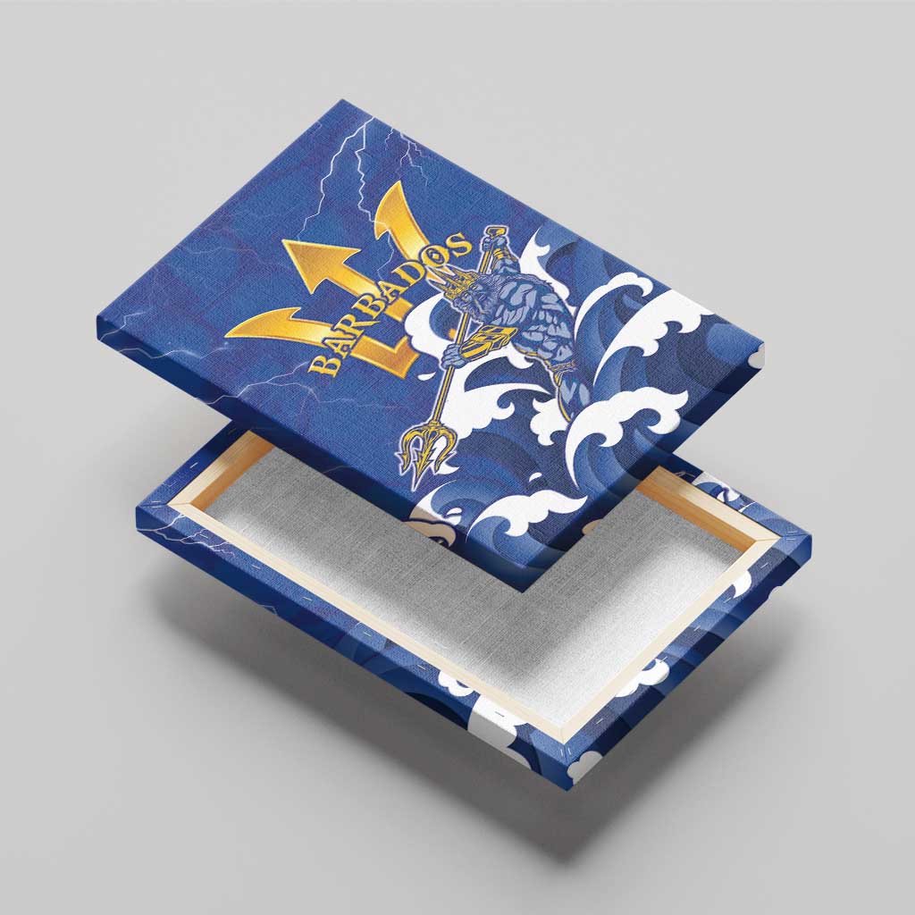 Barbados Canvas Wall Art Poseidon Trident