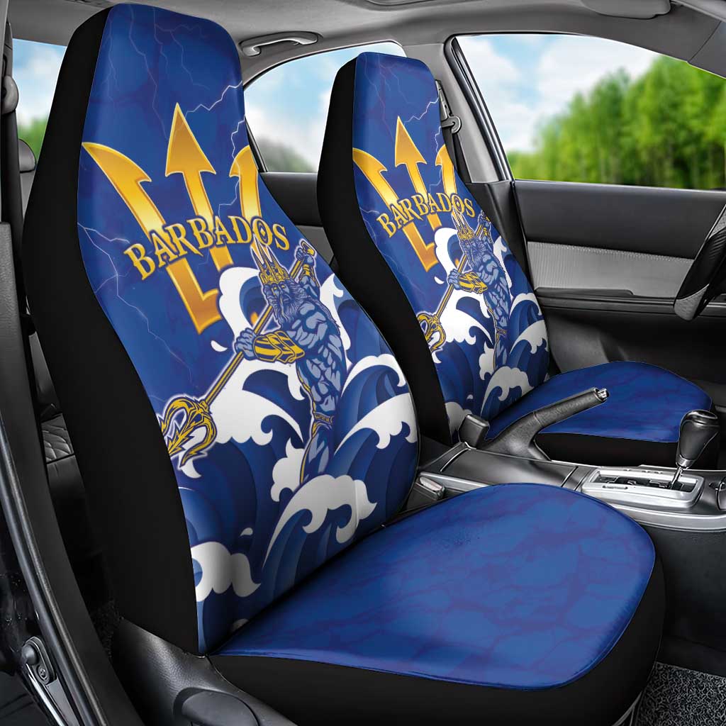 Barbados Car Seat Cover Poseidon Trident