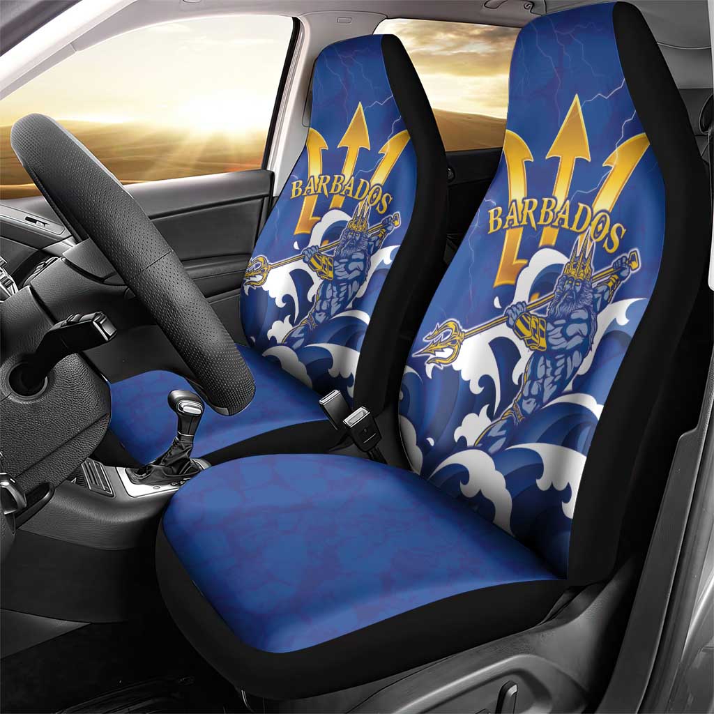 Barbados Car Seat Cover Poseidon Trident