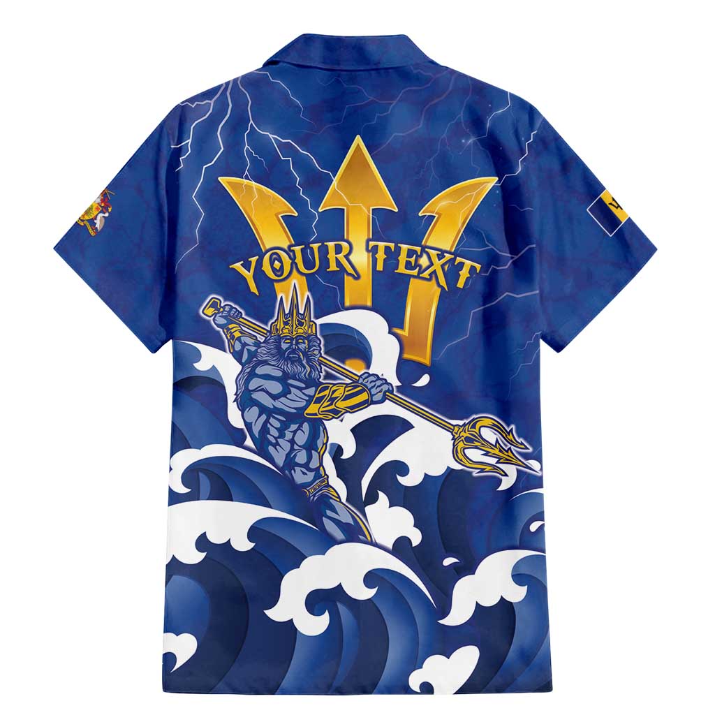 Personalized Barbados Family Matching Mermaid Dress and Hawaiian Shirt Poseidon Trident