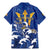 Personalized Barbados Family Matching Mermaid Dress and Hawaiian Shirt Poseidon Trident