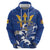 Personalized Barbados Hoodie Poseidon Trident