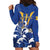 Personalized Barbados Hoodie Dress Poseidon Trident