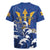 Personalized Barbados Rugby Jersey Poseidon Trident