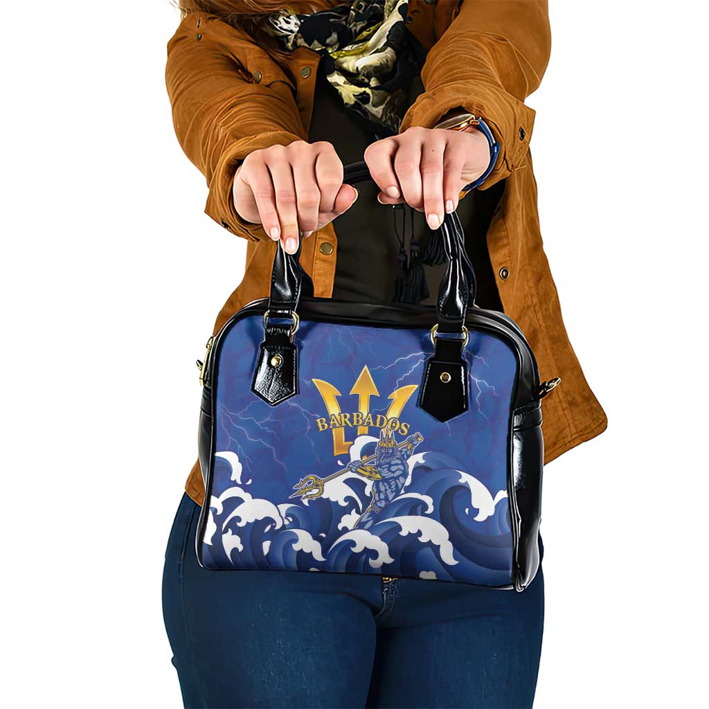 Barbados Shoulder Handbag Poseidon Trident