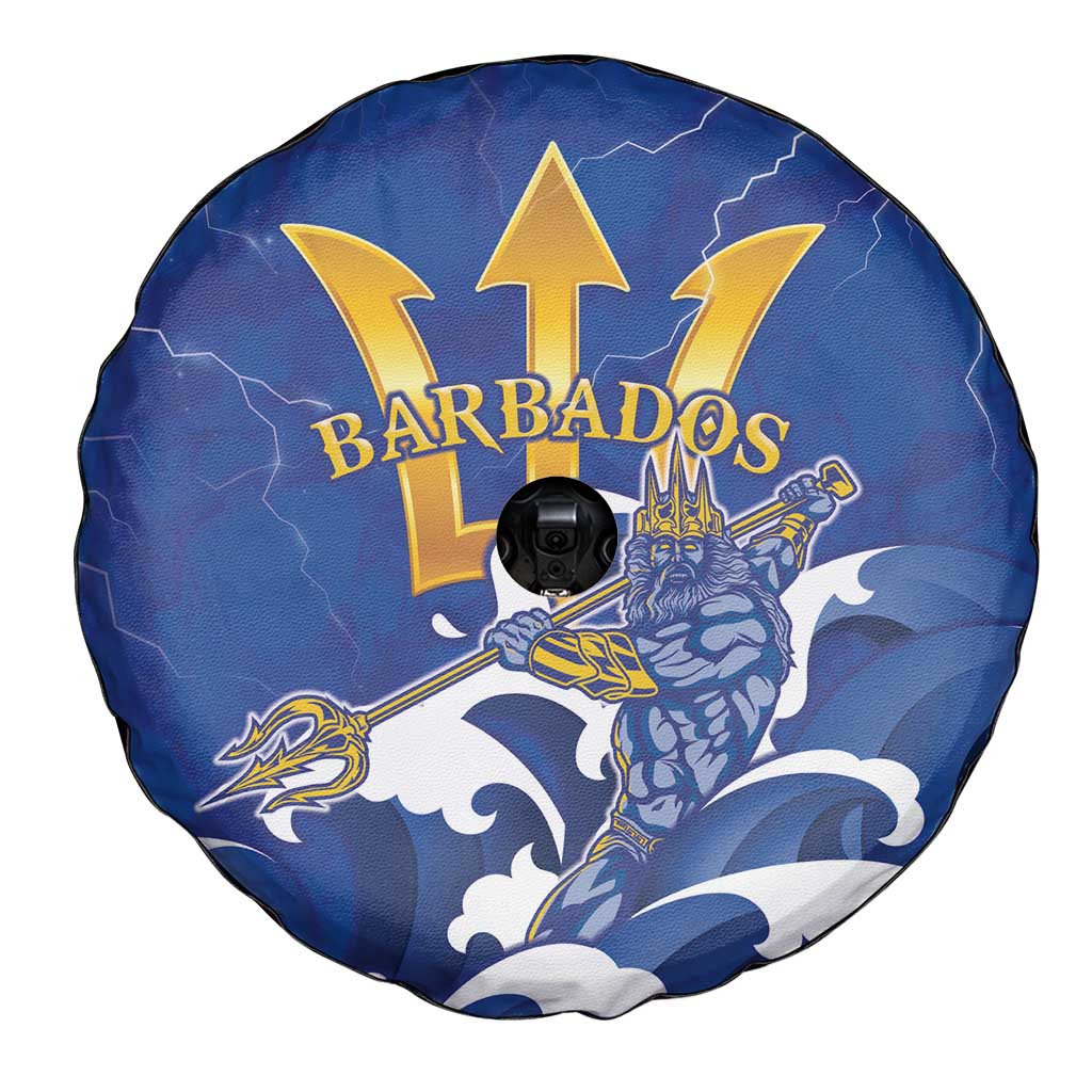 Barbados Spare Tire Cover Poseidon Trident