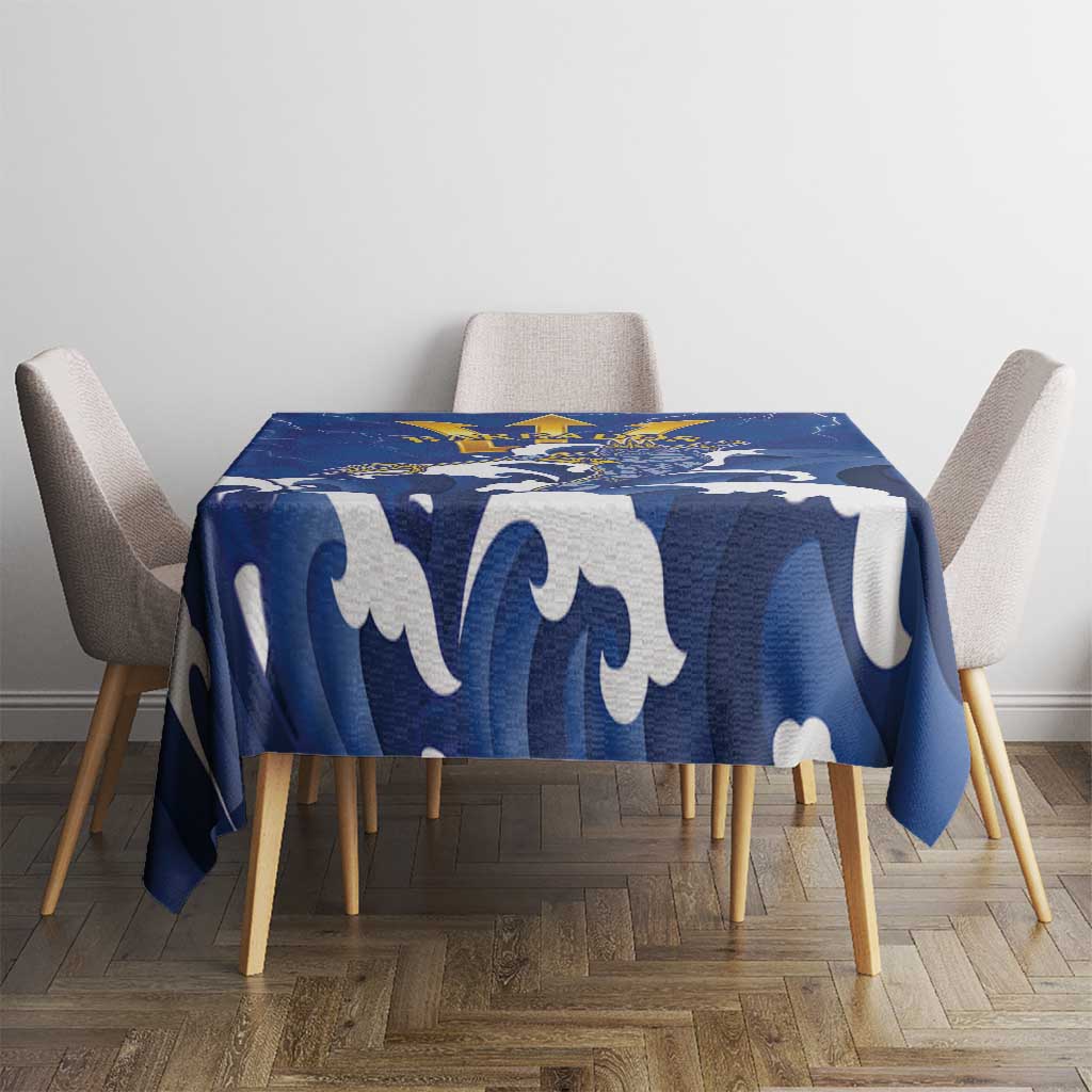 Barbados Tablecloth Poseidon Trident