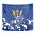 Barbados Tapestry Poseidon Trident