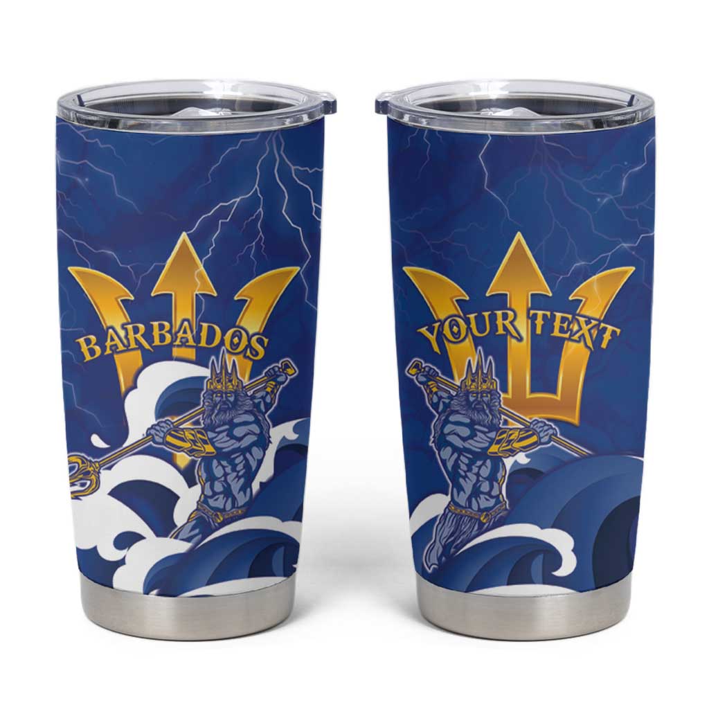 Personalized Barbados Tumbler Cup Poseidon Trident