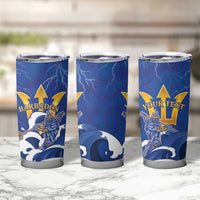 Personalized Barbados Tumbler Cup Poseidon Trident