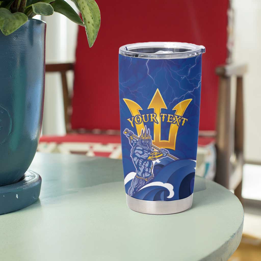 Personalized Barbados Tumbler Cup Poseidon Trident