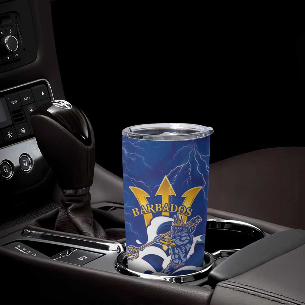 Personalized Barbados Tumbler Cup Poseidon Trident