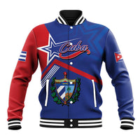 Cuba Coat Of Arms Baseball Jacket The Pearl Of The Antilles