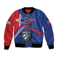 Cuba Coat Of Arms Bomber Jacket The Pearl Of The Antilles