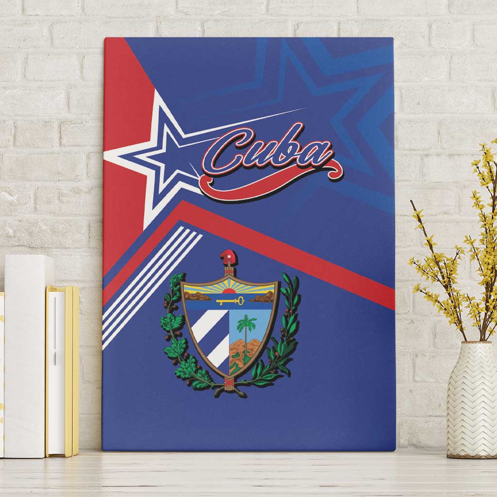 Cuba Coat Of Arms Canvas Wall Art The Pearl Of The Antilles