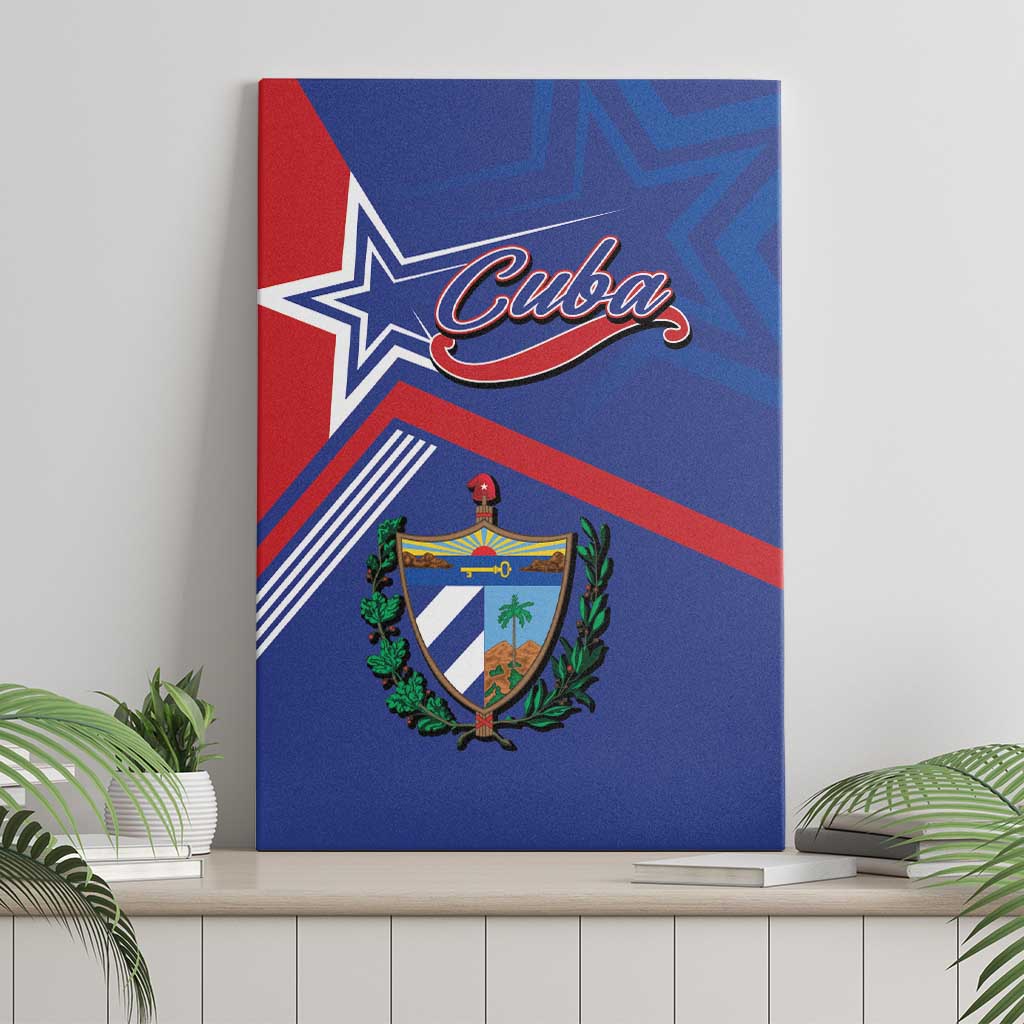 Cuba Coat Of Arms Canvas Wall Art The Pearl Of The Antilles