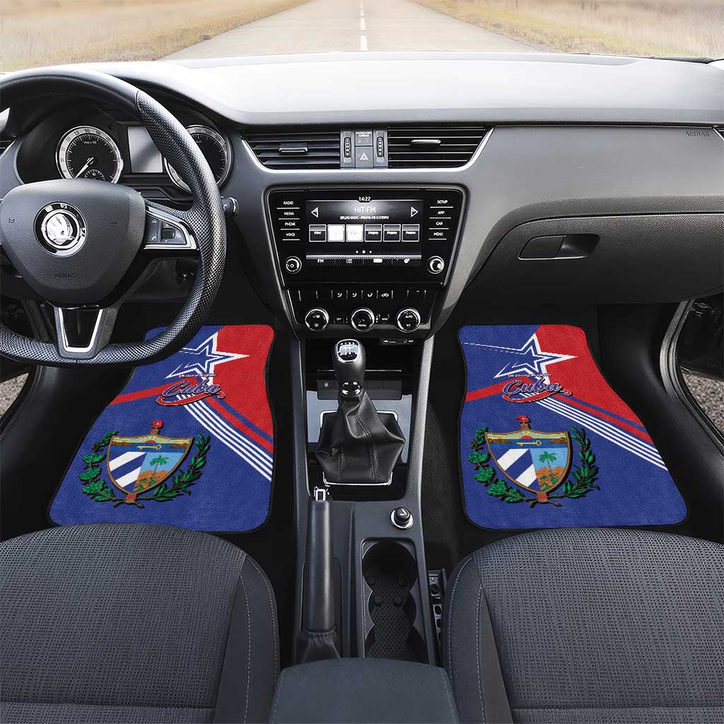 Cuba Coat Of Arms Car Mats The Pearl Of The Antilles