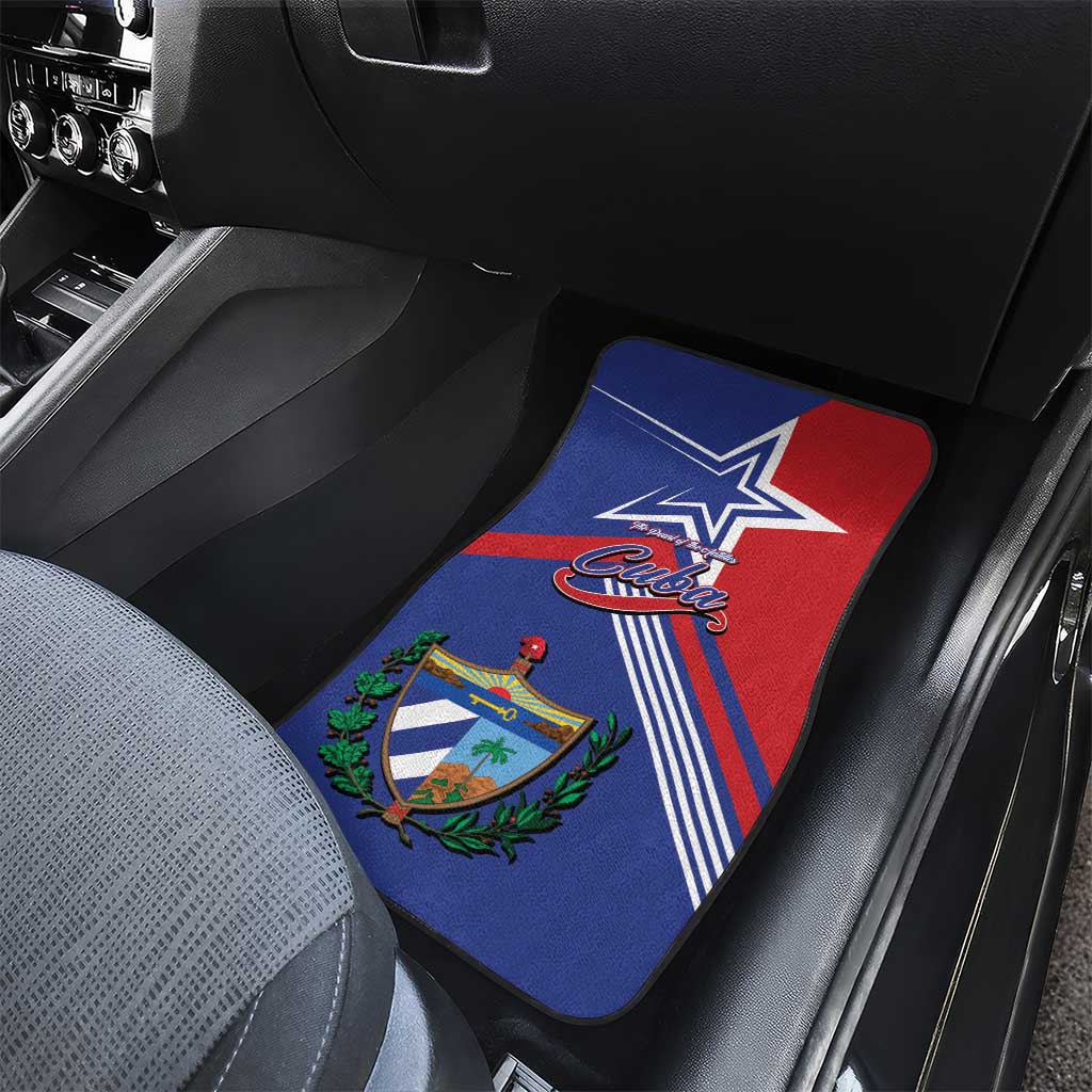 Cuba Coat Of Arms Car Mats The Pearl Of The Antilles