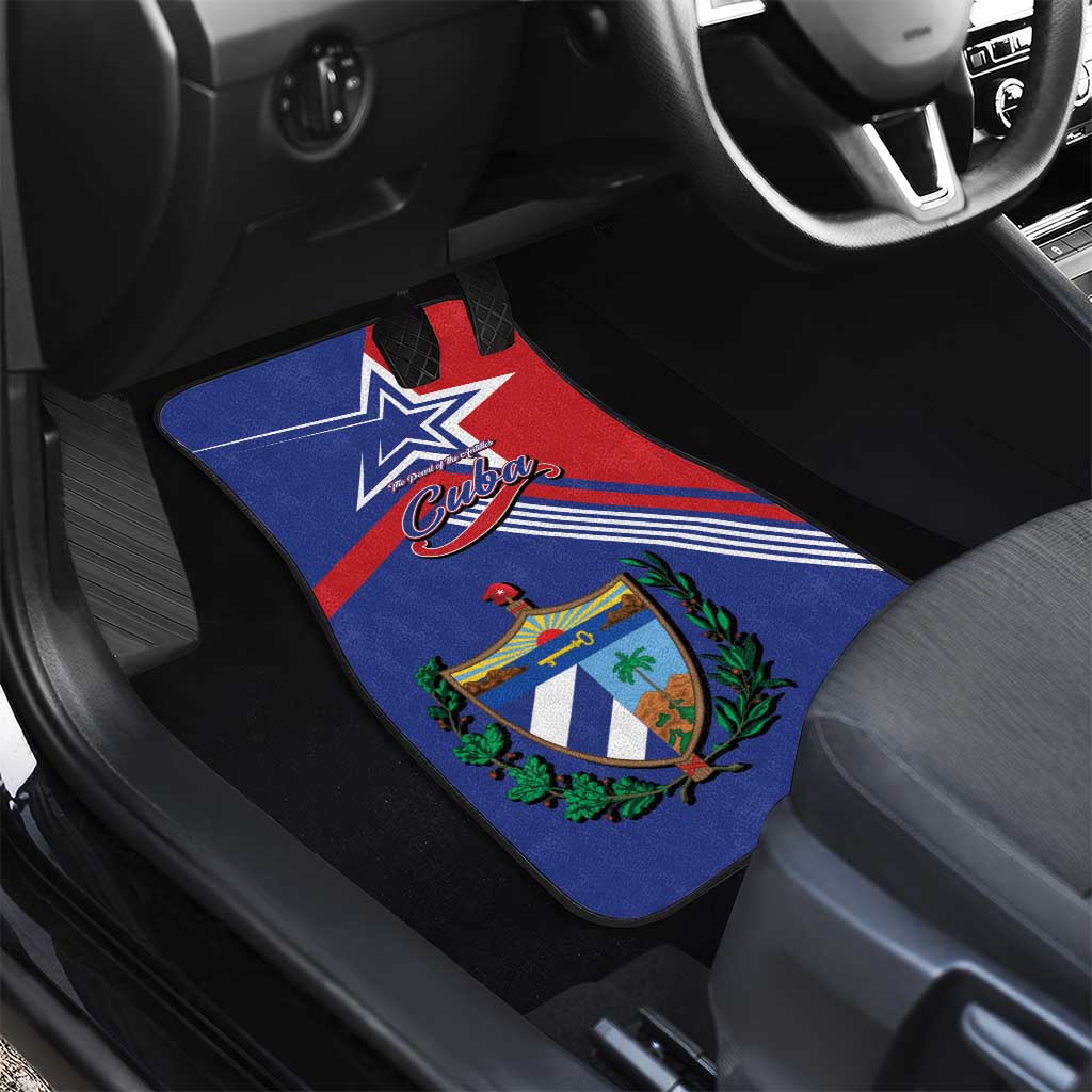 Cuba Coat Of Arms Car Mats The Pearl Of The Antilles