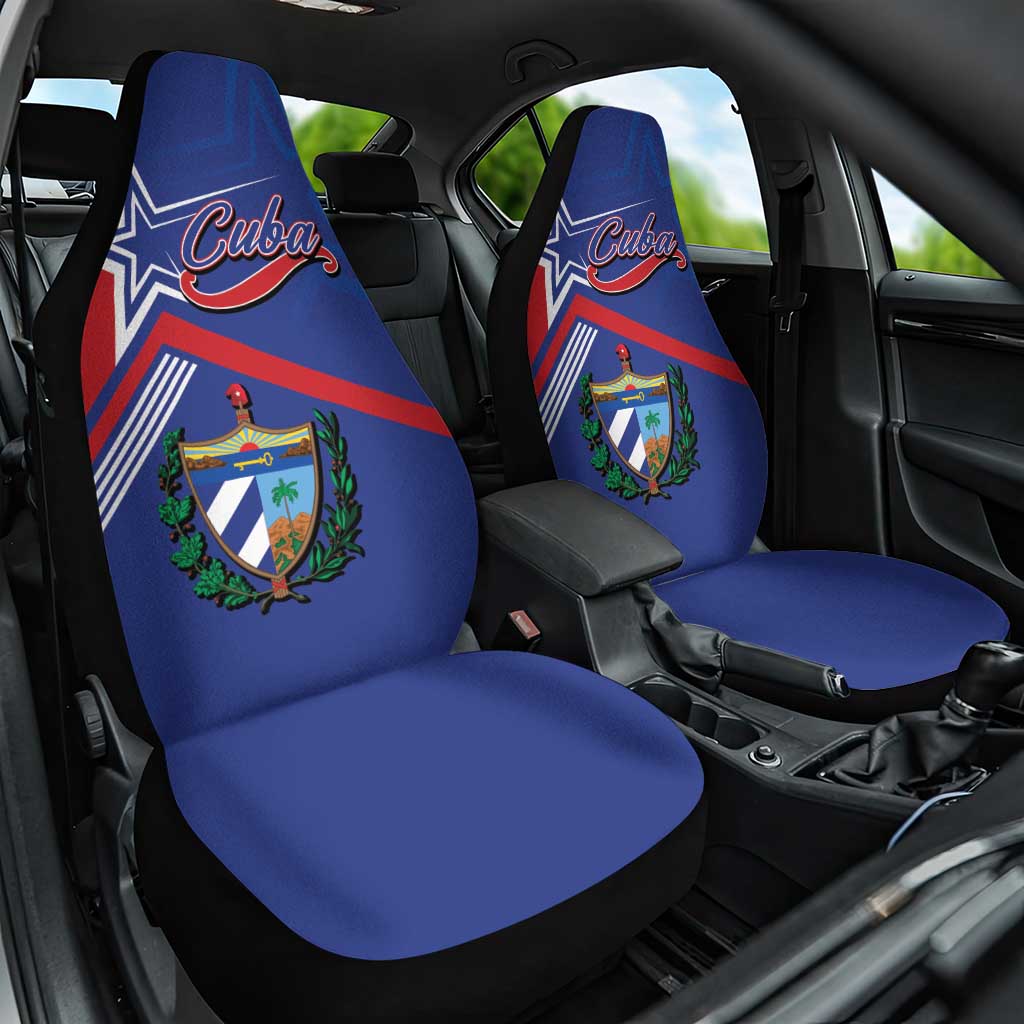 Cuba Coat Of Arms Car Seat Cover The Pearl Of The Antilles