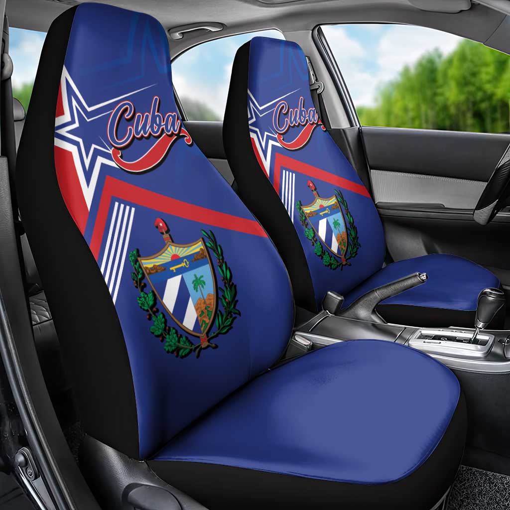 Cuba Coat Of Arms Car Seat Cover The Pearl Of The Antilles