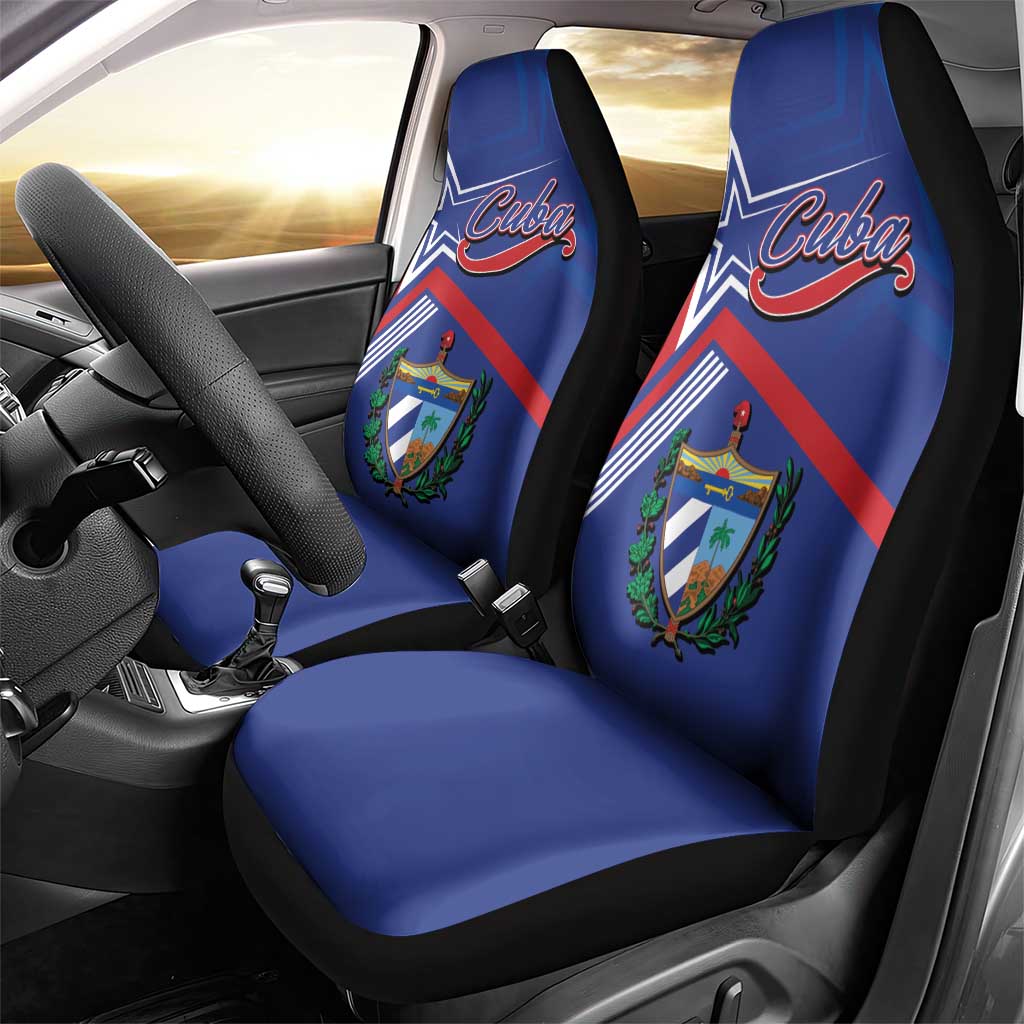 Cuba Coat Of Arms Car Seat Cover The Pearl Of The Antilles