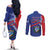 Cuba Coat Of Arms Couples Matching Off The Shoulder Long Sleeve Dress and Long Sleeve Button Shirt The Pearl Of The Antilles