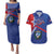 Cuba Coat Of Arms Couples Matching Puletasi and Hawaiian Shirt The Pearl Of The Antilles