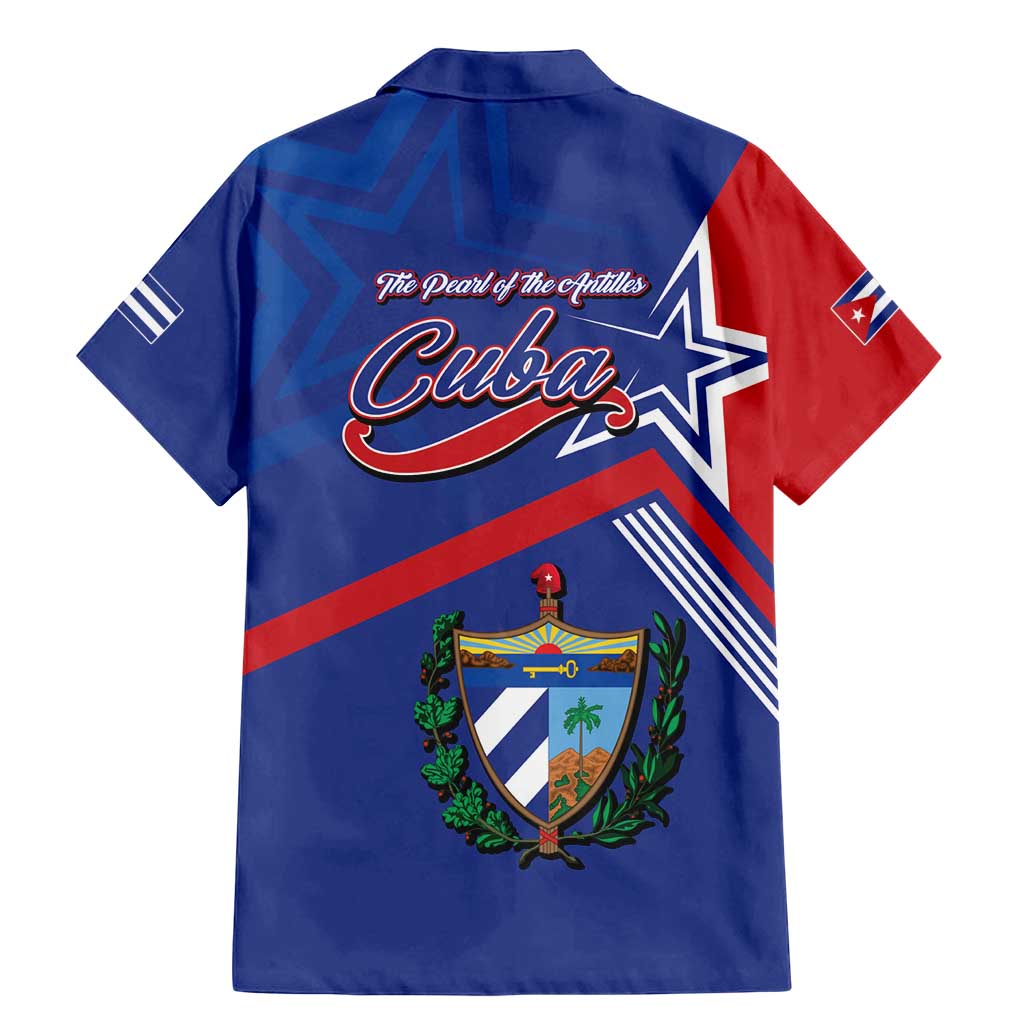 Cuba Coat Of Arms Family Matching Mermaid Dress and Hawaiian Shirt The Pearl Of The Antilles
